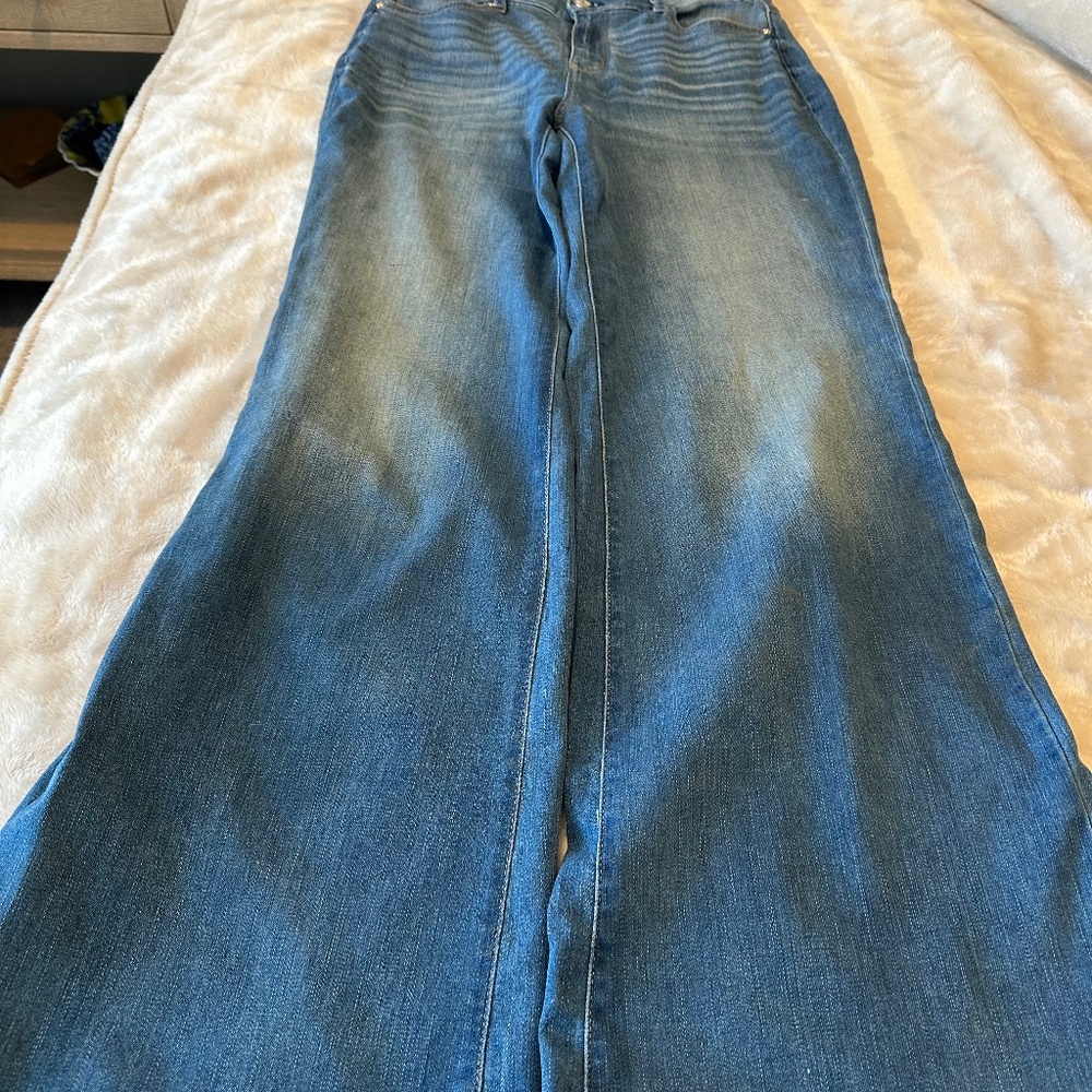 WHBM wide leg trouser jeans